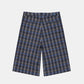 Gray Check Shorts