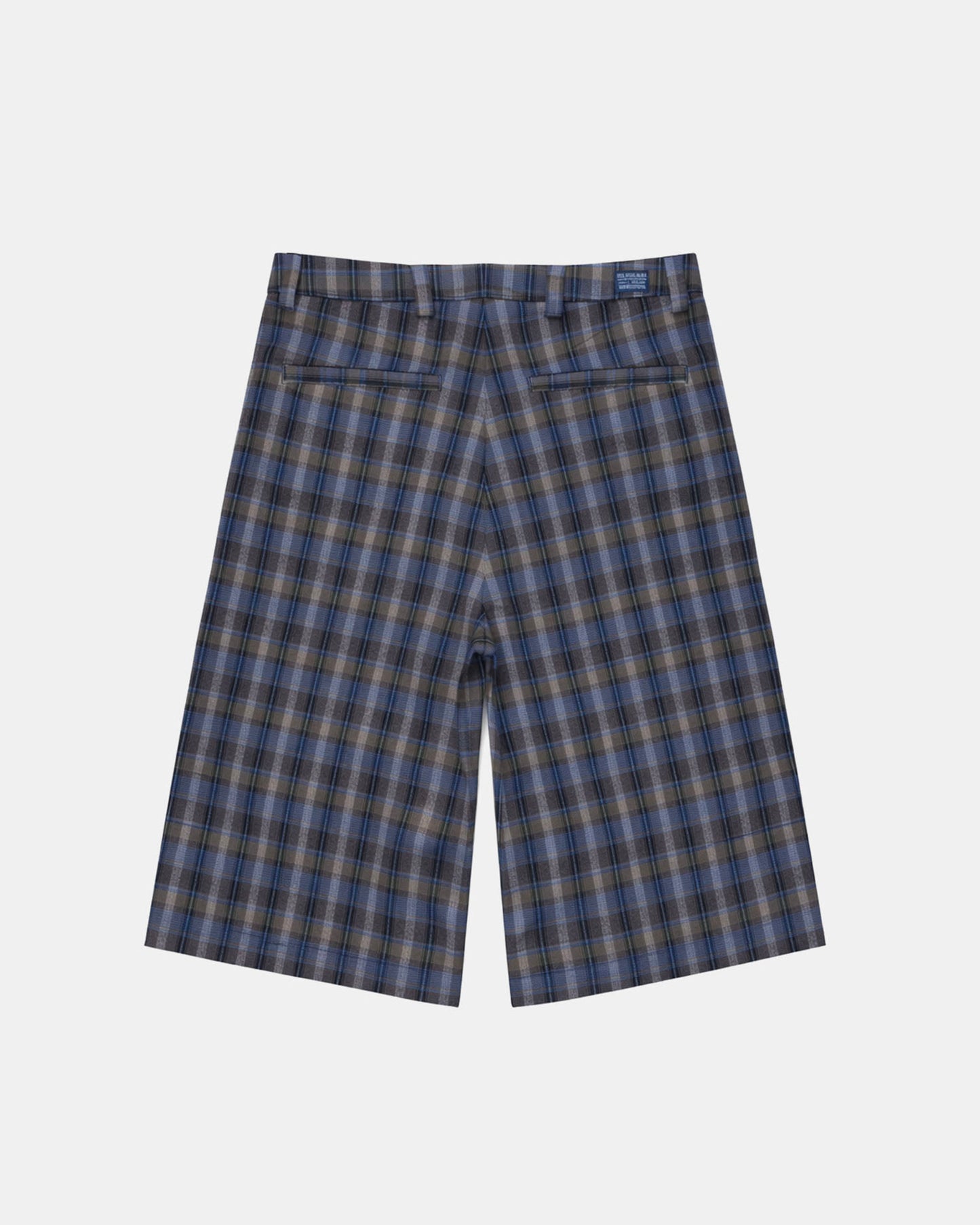 Gray Check Shorts