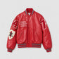 LEATHER VARSITY JACKET