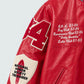 LEATHER VARSITY JACKET