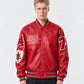 LEATHER VARSITY JACKET