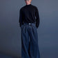 MOCK NECK ERL SCRIPT LONG SLEEVE TEE