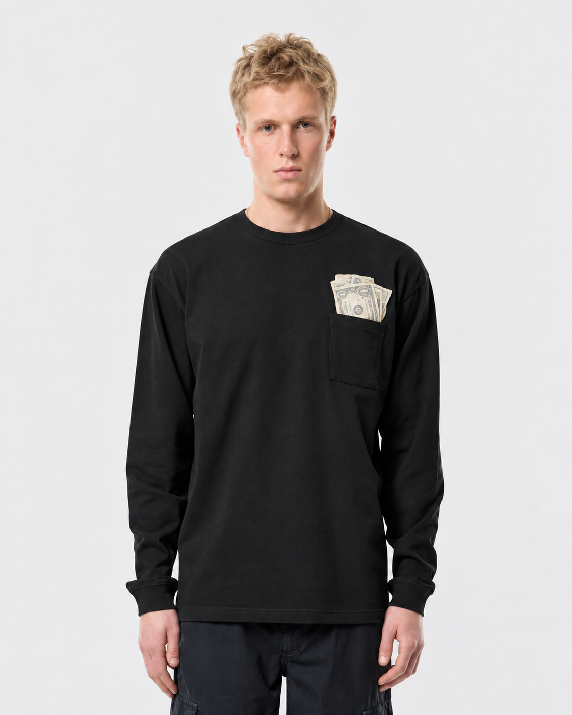 MONEY LONGSLEEVE TEE