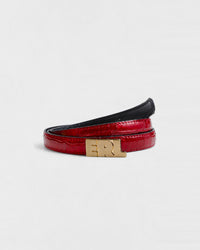 ERL SKINNY CROC BELT