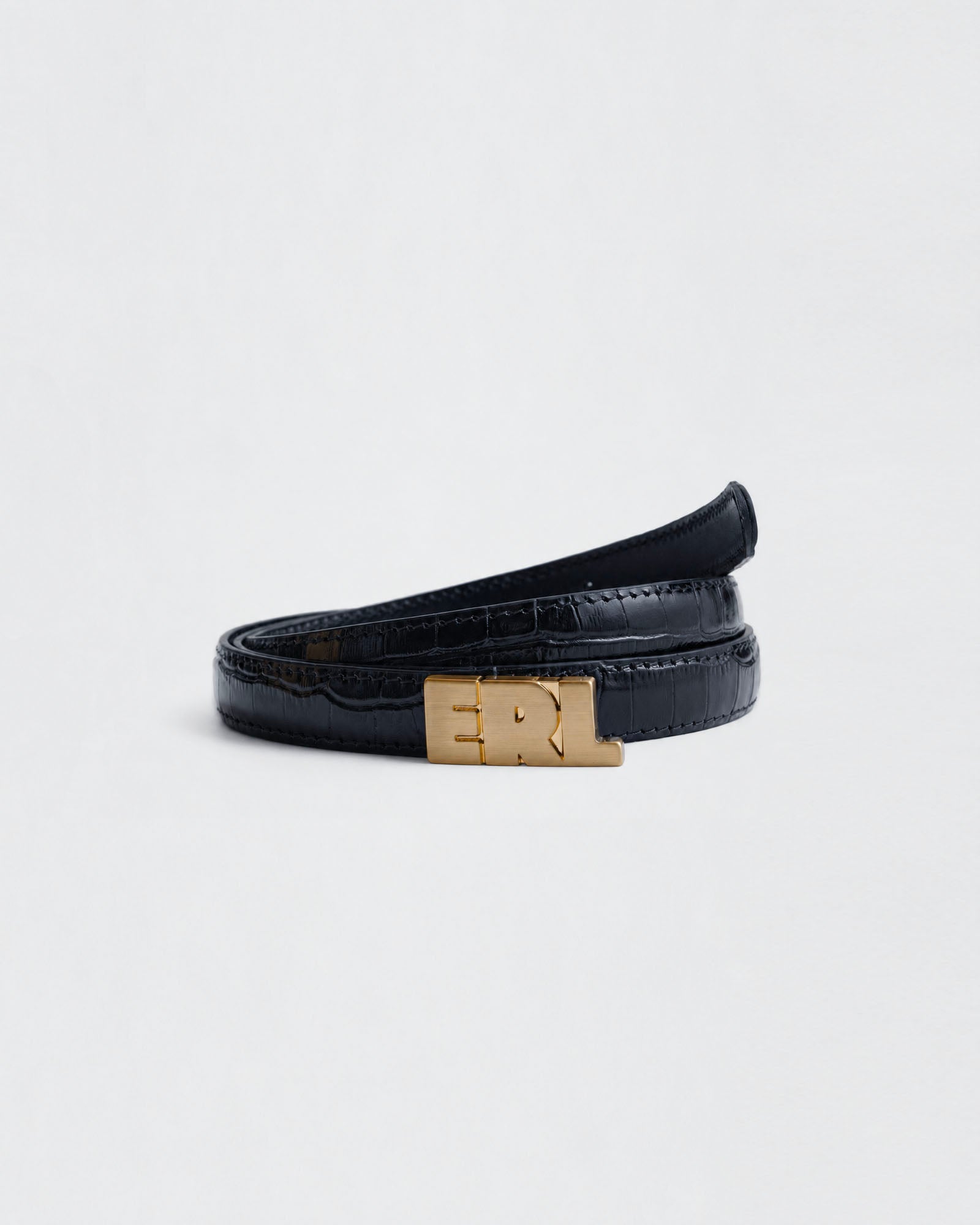 ERL SKINNY CROC BELT