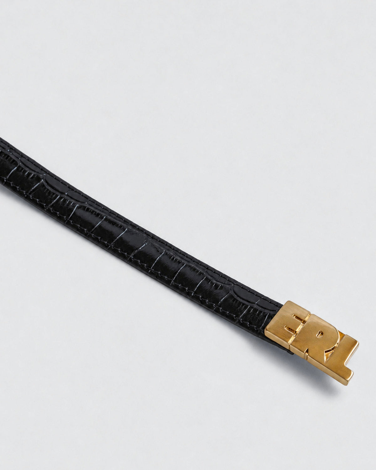 ERL SKINNY CROC BELT