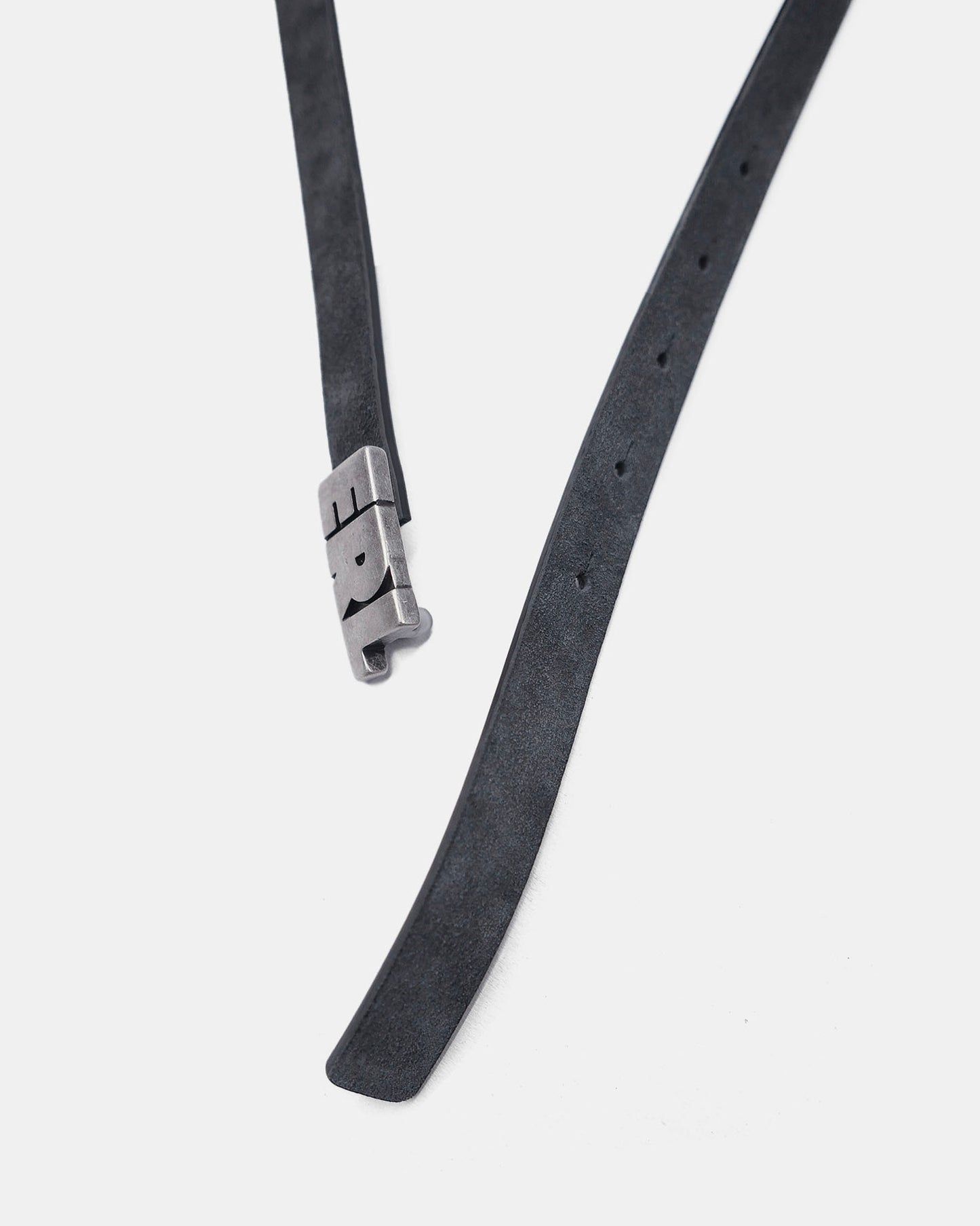 ERL Suede Skinny Belt Leather
