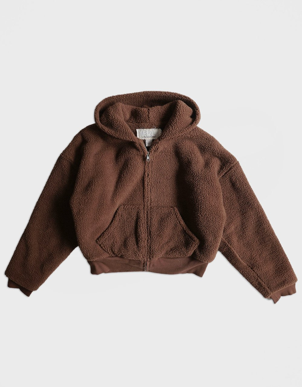 Terry Fleece Zipped Hoodie