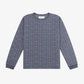 Unisex Jacquard  ERL peace and love baby knit Long Sleeve tee