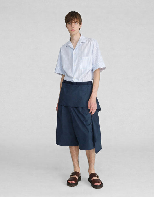 Compact Cotton Bermuda Pants HED MAYNER