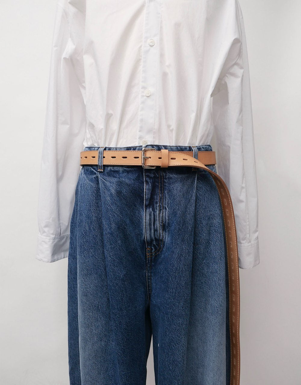 Leather Long Belt