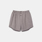 Linen Check Shorts