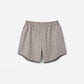 Linen Check Shorts