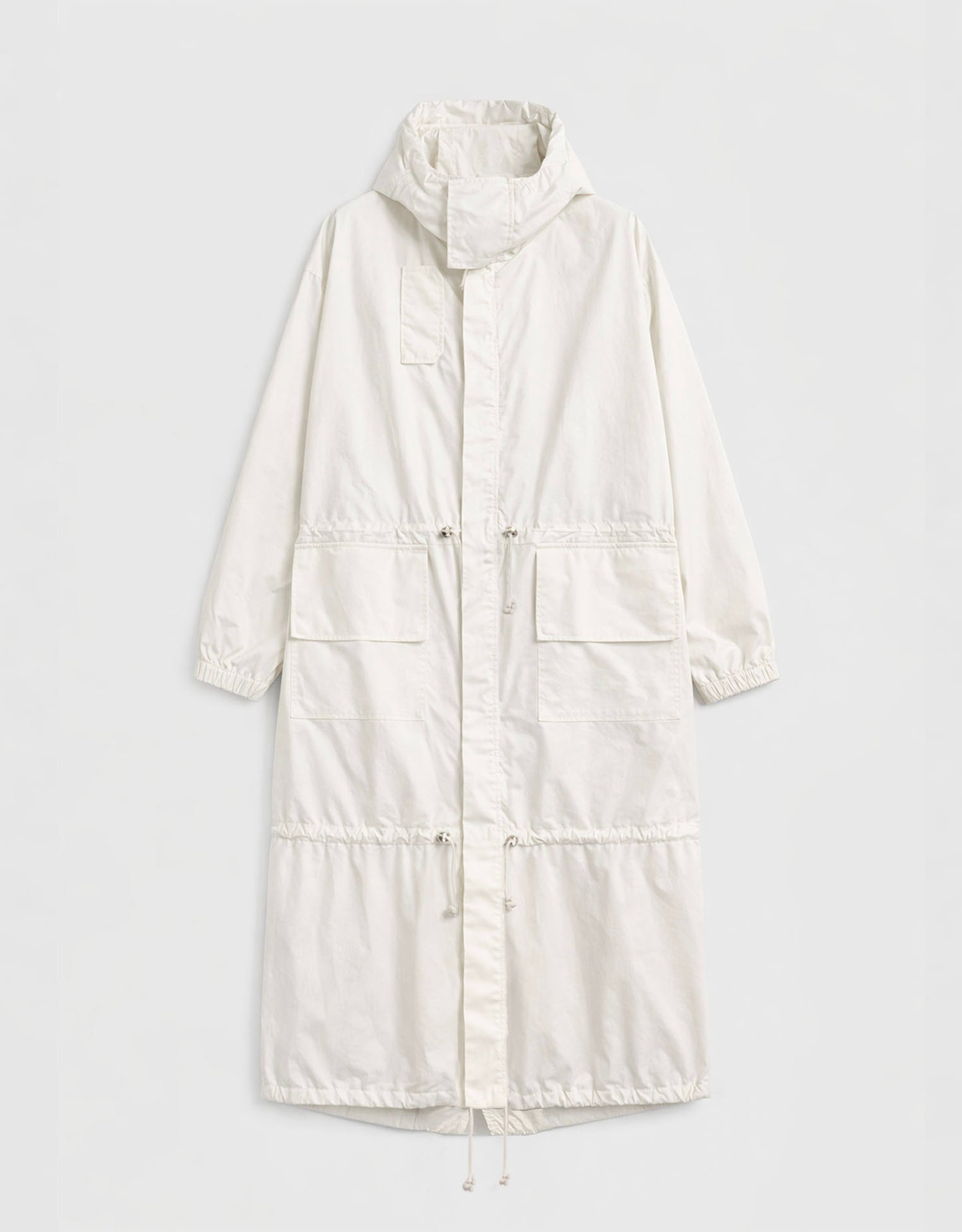 Compact Cotton Parka Coat