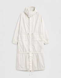 Compact Cotton Parka Coat