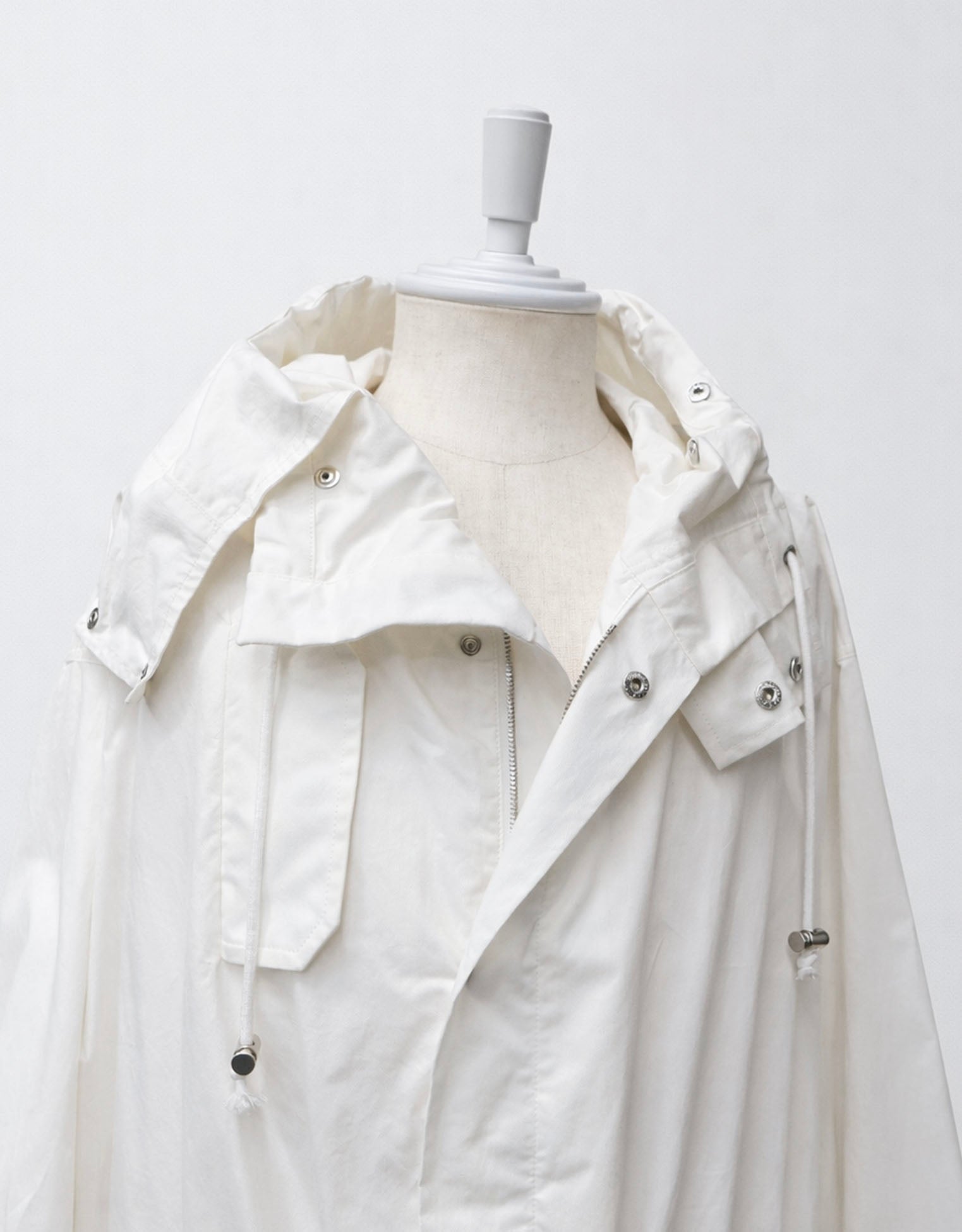 Compact Cotton Parka Coat