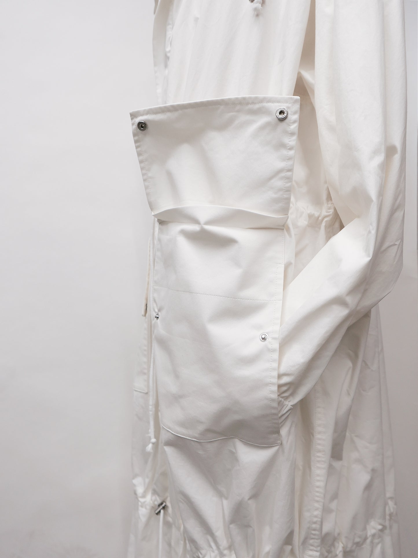 Compact Cotton Parka Coat