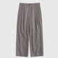 Fresh Wool Check Pleats Pants