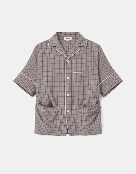 Linen Check Shirt