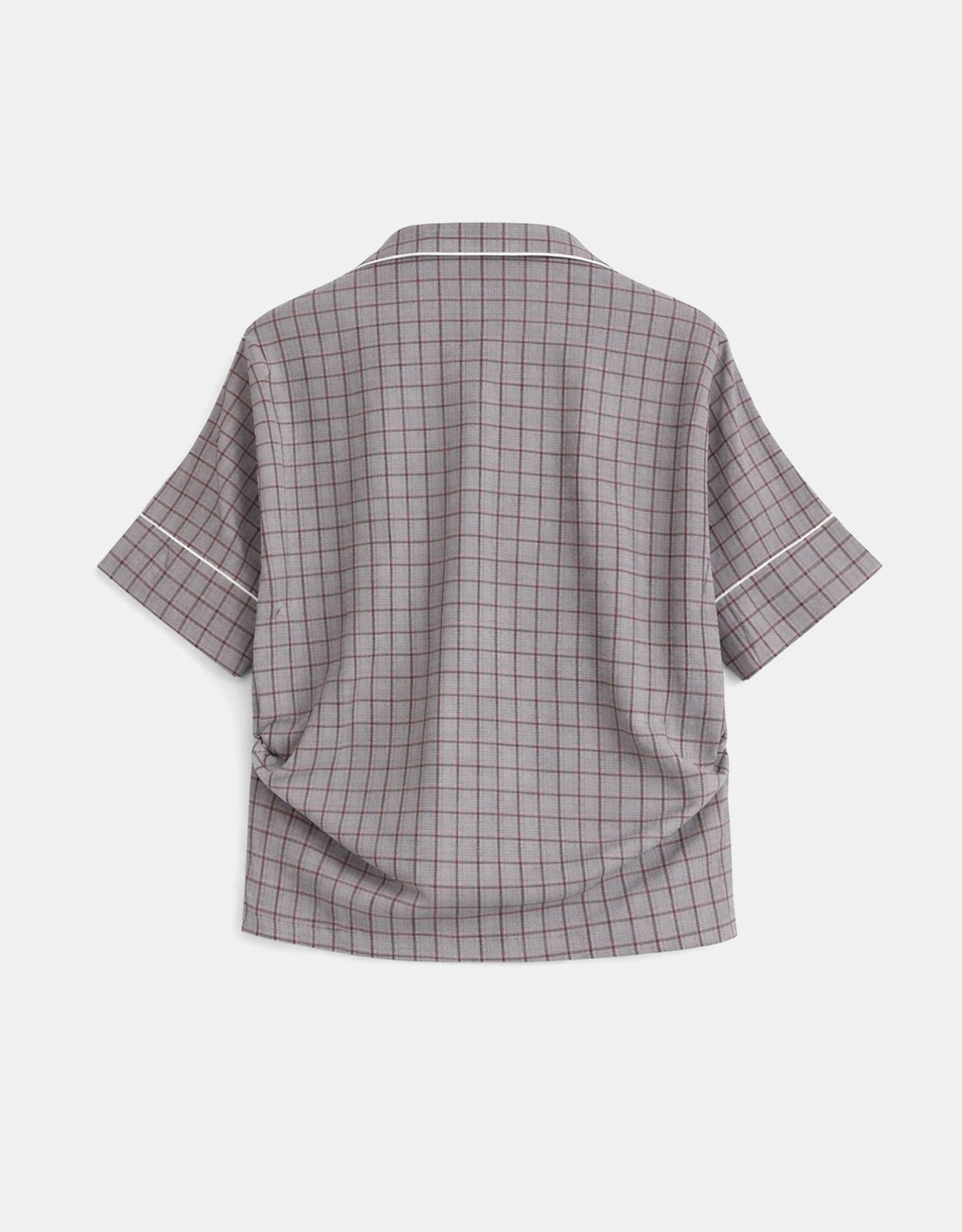 Linen Check Shirt