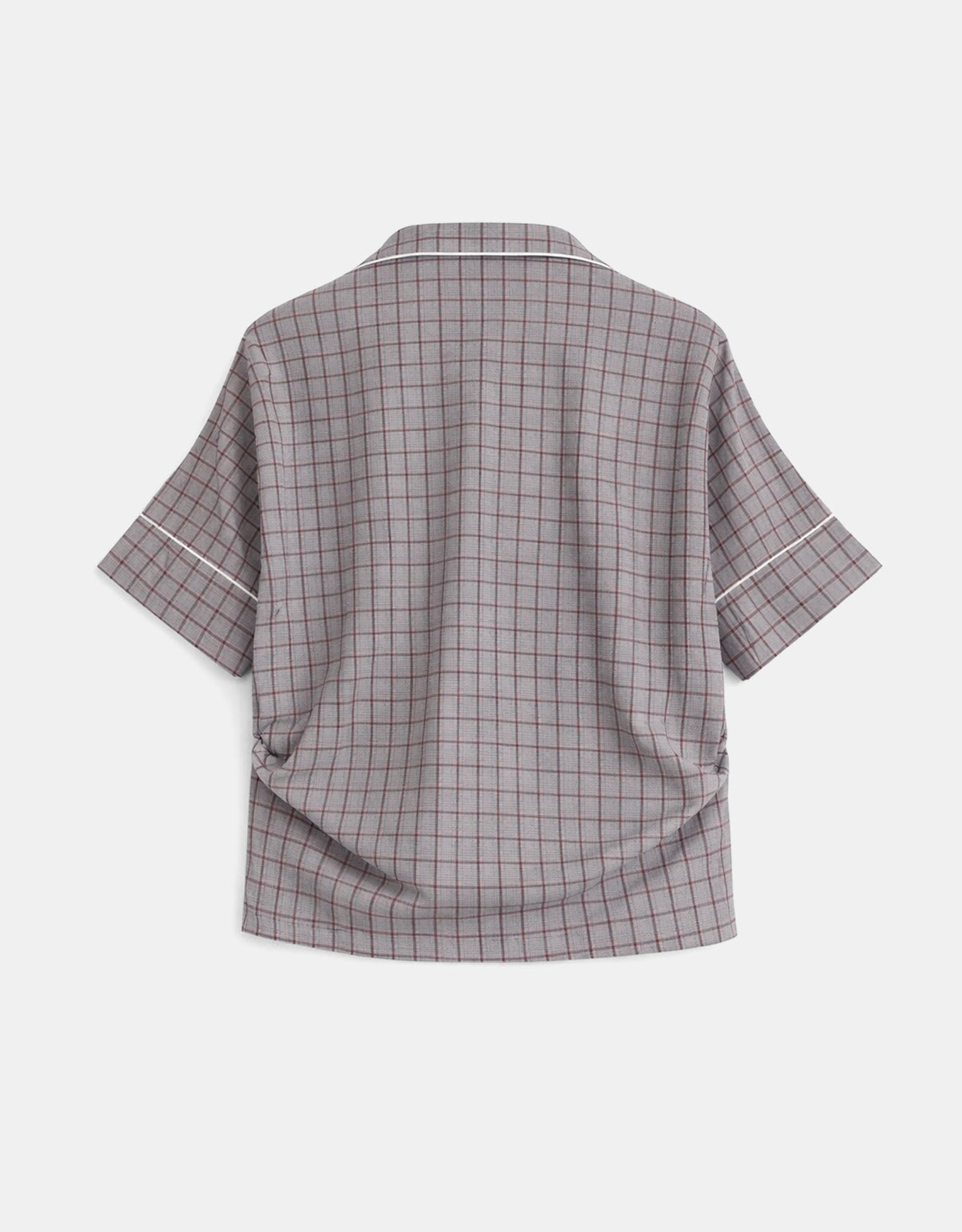 Linen Check Shirt