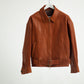 OILED LEATHER BLOUSON