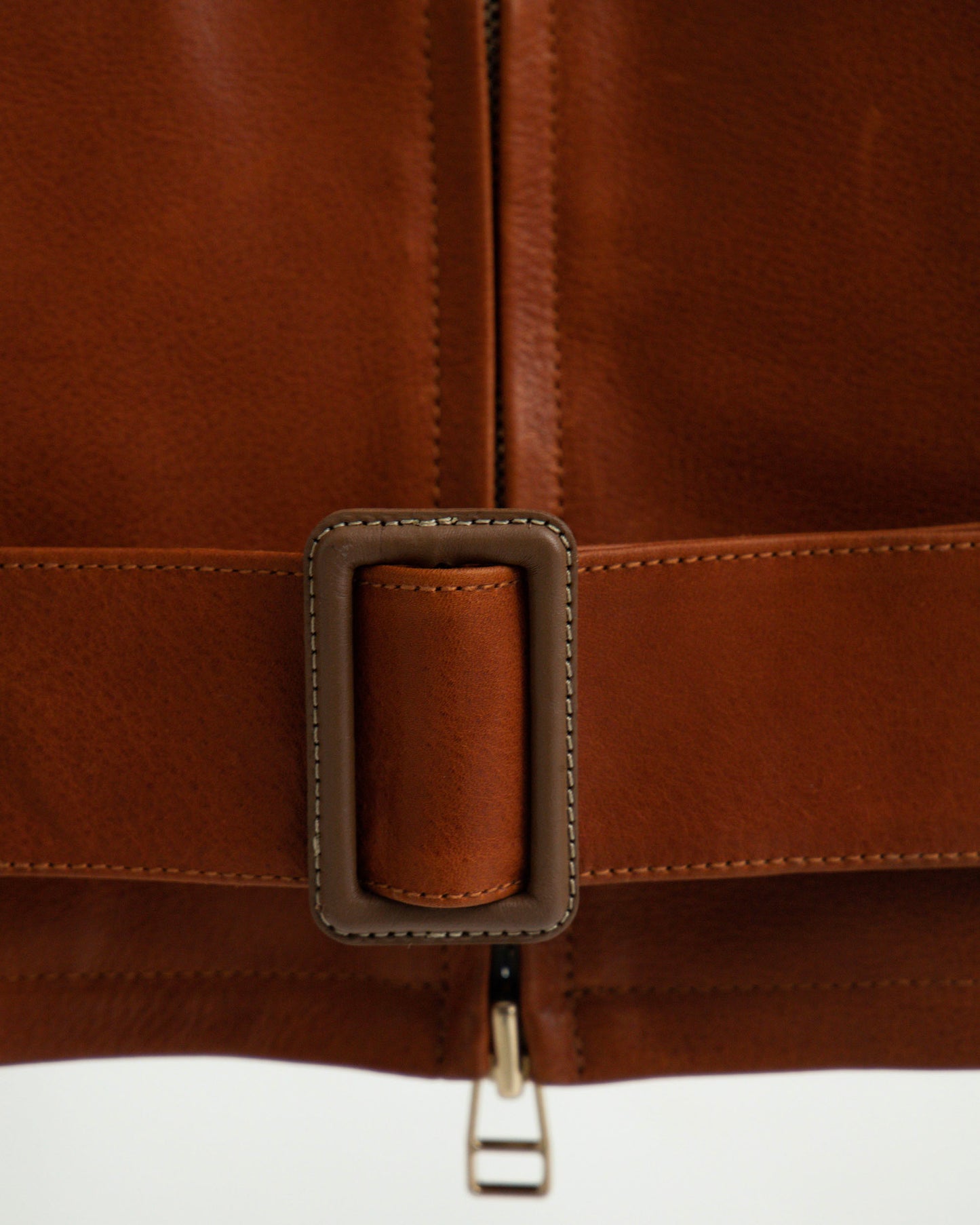 OILED LEATHER BLOUSON