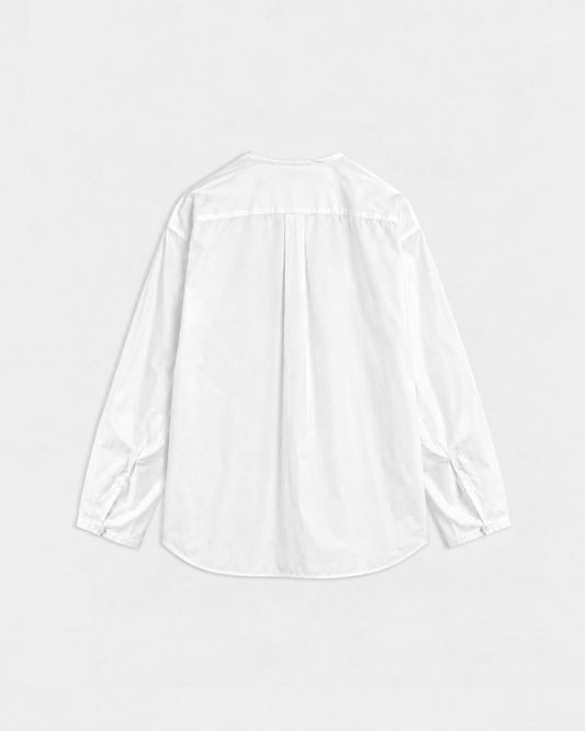 COLLARLESS SHIRT