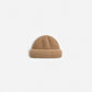 FELT CUFF RIB KNIT CAP