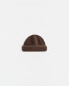 FELT CUFF RIB KNIT CAP