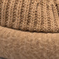 FELT CUFF RIB KNIT CAP