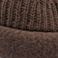 FELT CUFF RIB KNIT CAP