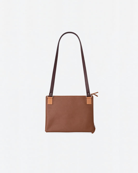 MULTI-POCKET 2-WAY LEATHER BAG