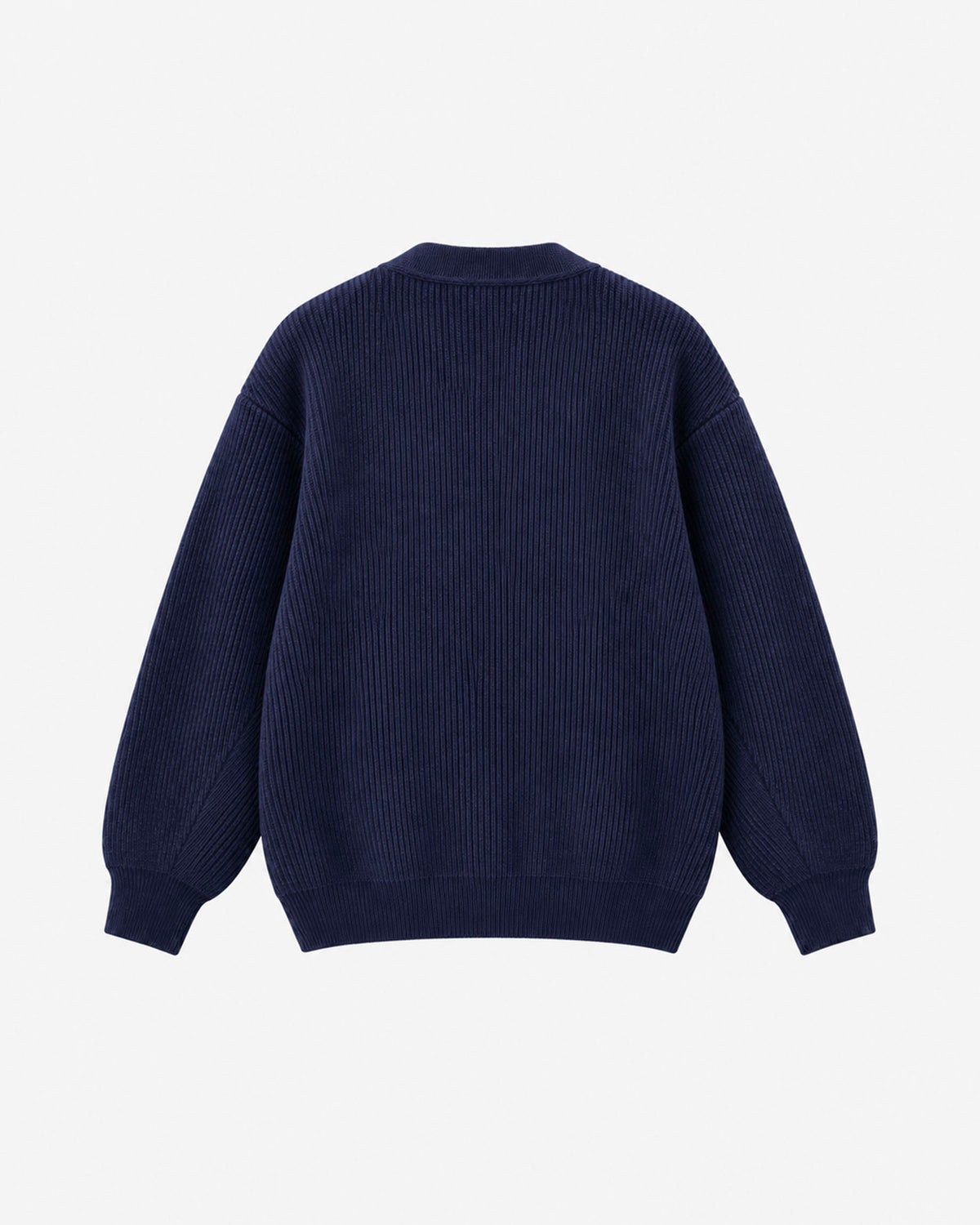 RIB KNIT CARDIGAN