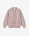 RIB KNIT CARDIGAN