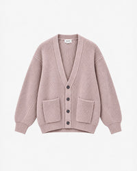 RIB KNIT CARDIGAN