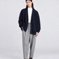 RIB KNIT CARDIGAN
