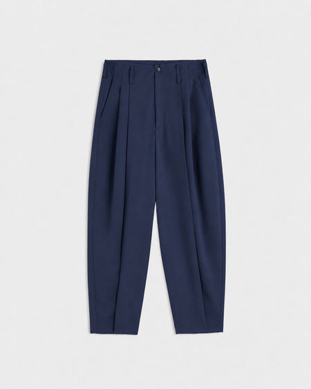 PLEATED TAPERED PANTS