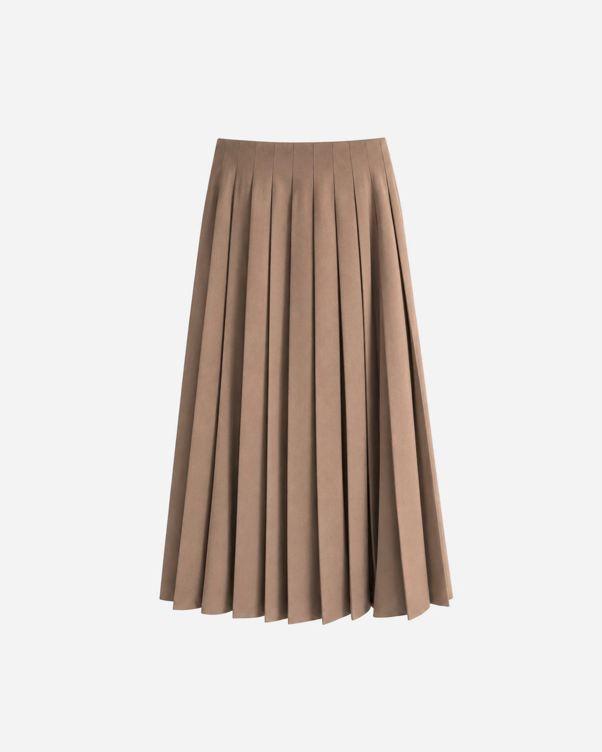 PLEATED WRAP SKIRT