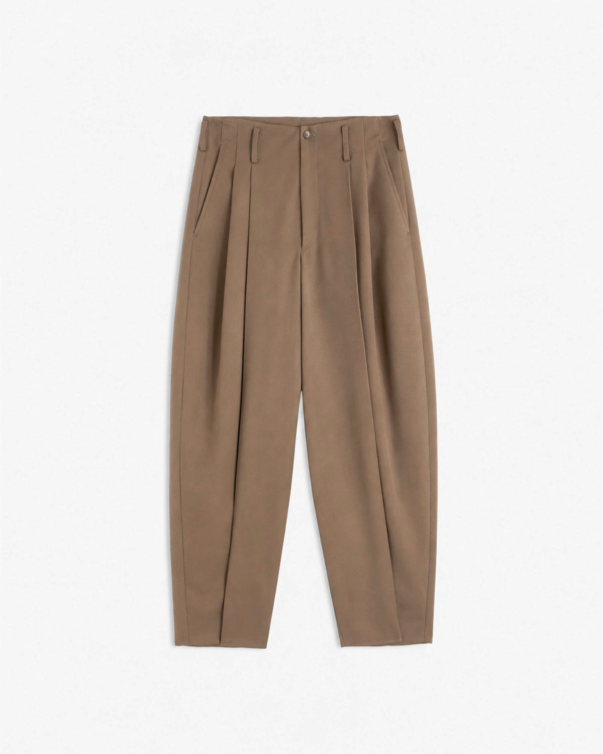 PLEATED TAPERED PANTS