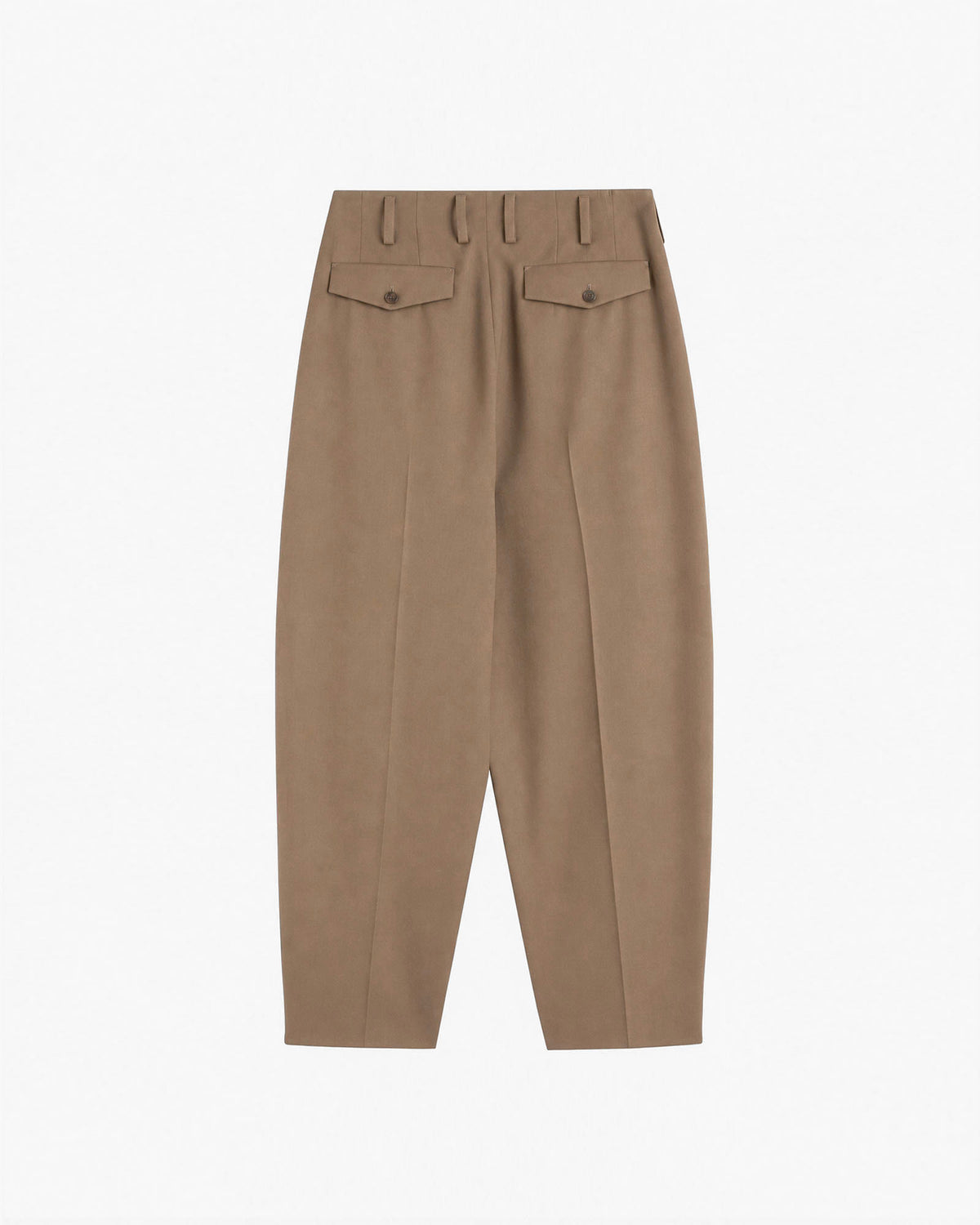 PLEATED TAPERED PANTS