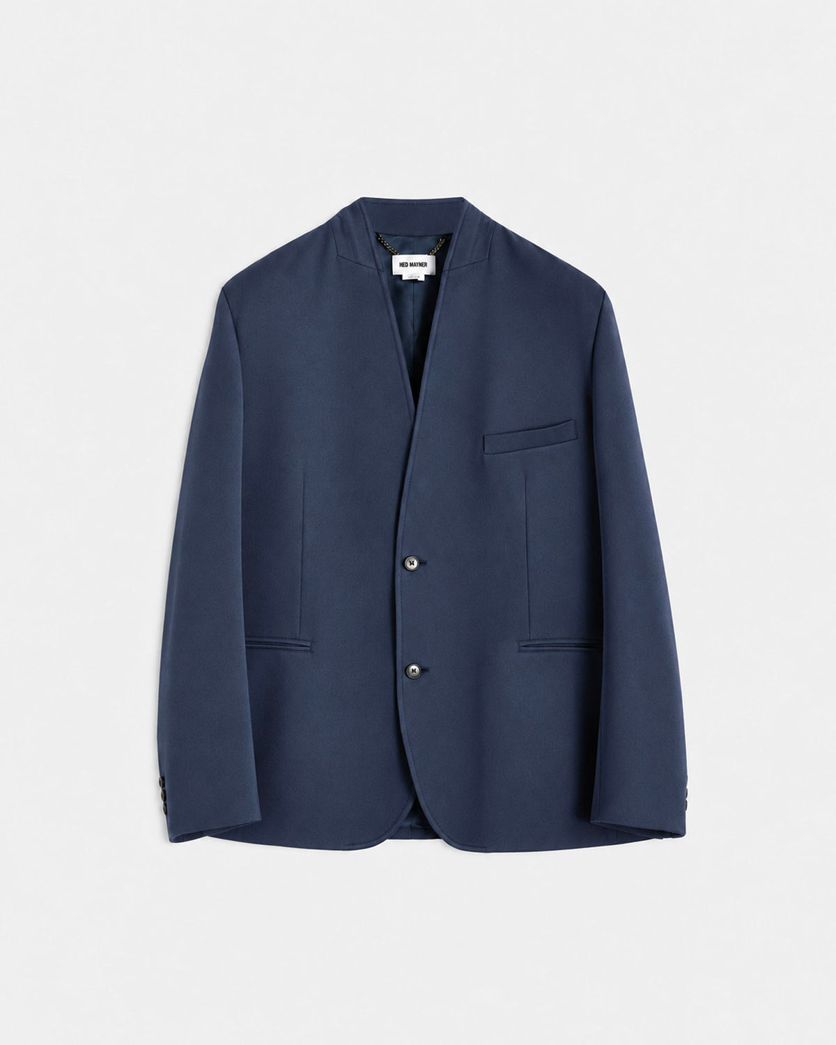 COLLARLESS JACKET
