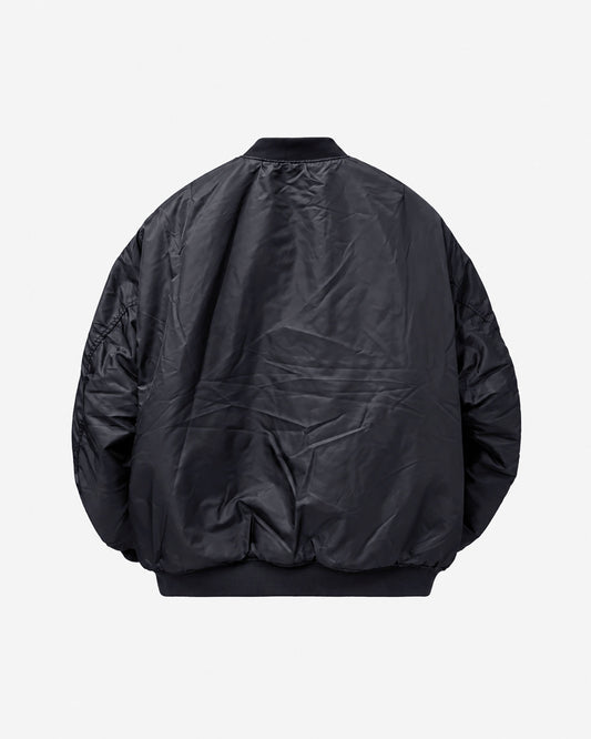 M.Y. DUNAWAY BOMBER - Customized bomber jacket + lapel insert