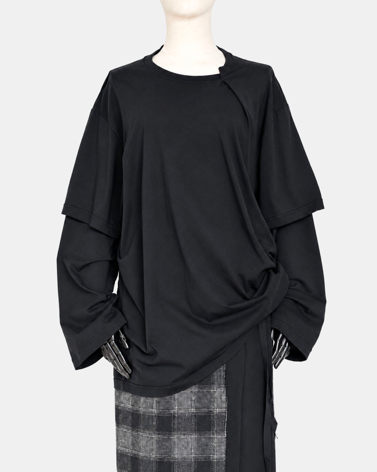 WARREN TEA - Oversized long-sleeve T-shirt