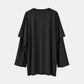 WARREN TEA - Oversized long-sleeve T-shirt