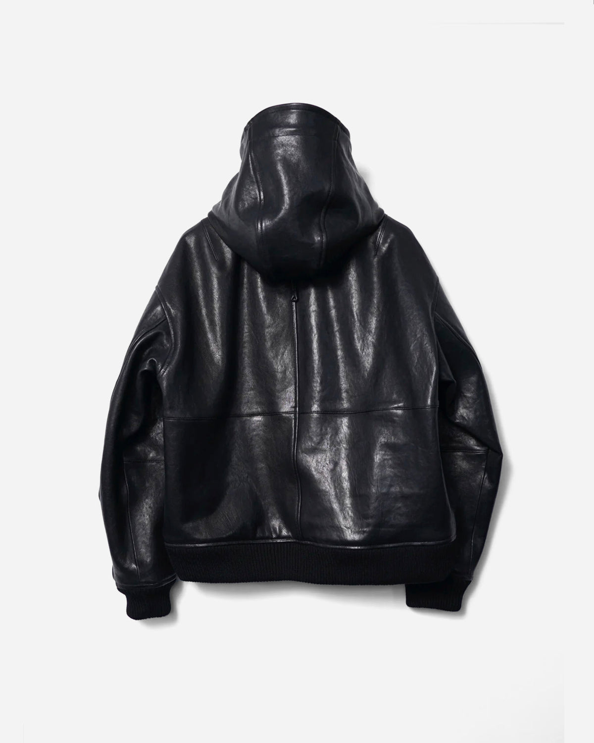 BETA LEATHER HOODED BLOUSON