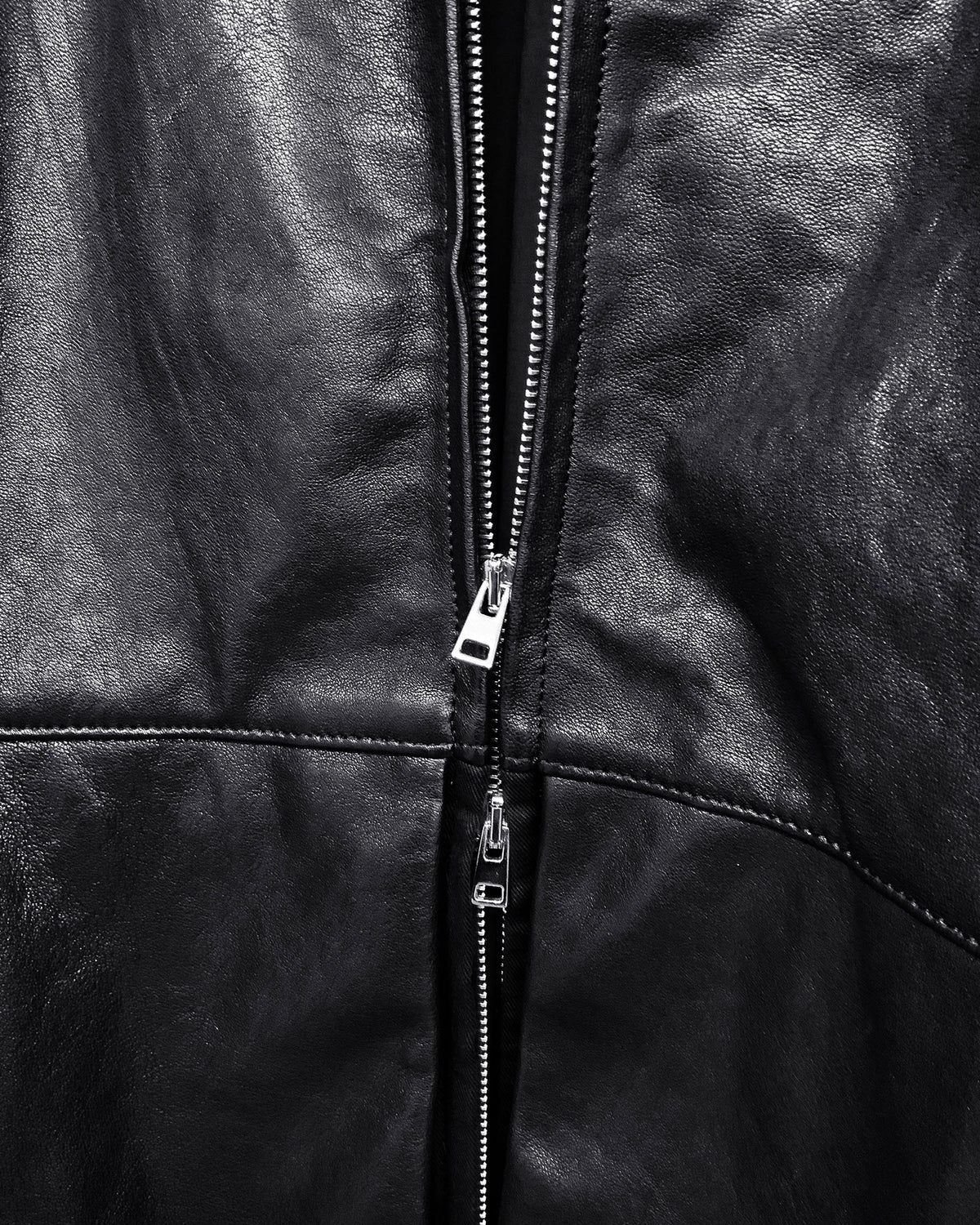 BETA LETHER HOODED BLOUSON