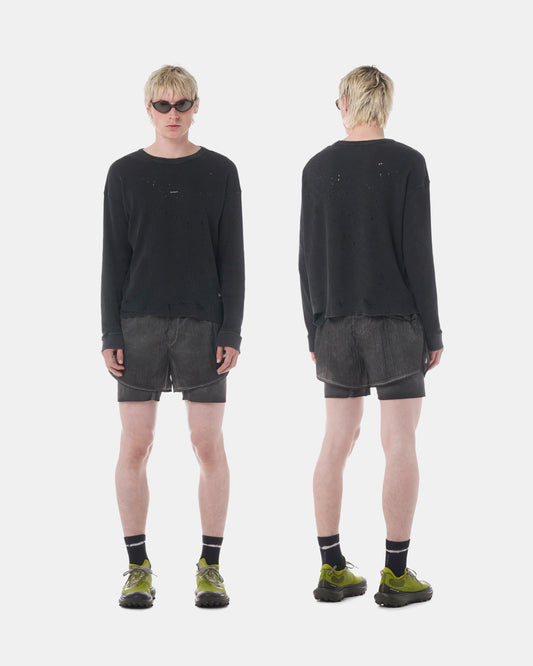 MothTech Waffle Long Tee