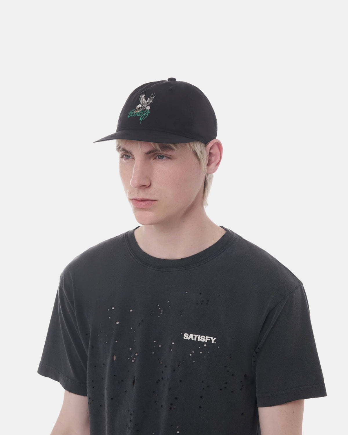 FliteSilk 5 Panel Pinch Cap - Eagle