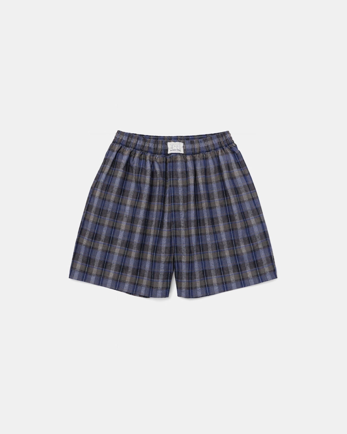 Grey Check Boxers